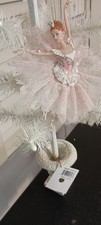 KURT ADLER 7 -RESIN SOFT PINK BALLERINA-EN-PO...