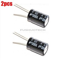 2pcs 13X21MM 1000Uf 35V Electrolytic Capacitor Ic New cu lm