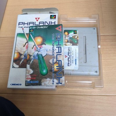 PHALANX Super Famicom Game KEMCO SHVC-PH Shooting