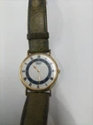 SEIKO VINTAGE MENS DRESSING WATCH WHITE AND BLUE DIAL PRE-OWNED WORKING,