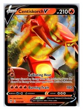 Pokemon TCG - Centiskorch V - SWSH03: Darkness Ablaze 033/189 Ultra Rare Holofoi