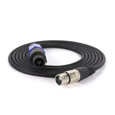 Pack of 1 Speakon to XLR Female Cable - 10Ft. Speak-ON Male to 3 Pole XLR Jac...