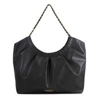 Seidenfelt Loimaa Schultertasche 40Cm #SDF-1111-354 (Black)