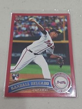 2011 Topps Update Target Red - Randall Delgado #US22 (Rare Rookie Card) - Braves. rookie card picture