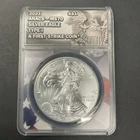 2021 ANACS MS70 Silver Eagle First Strike Coin Type 1