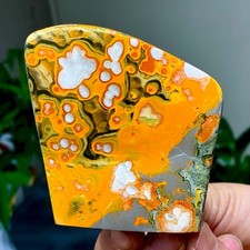 160G Natural Bumblebee Ocean Jasper Quartz Crystal Specimen Healing B690