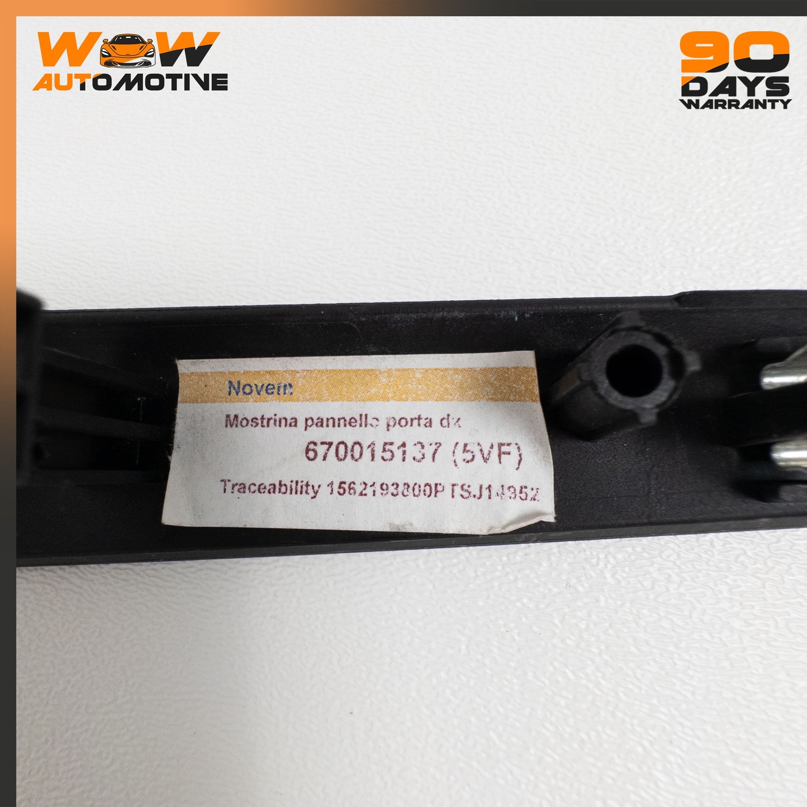 13-19 MASERATI QUATTROPORTE GTS GHIBLI FRONT RIGHT INTERIOR DOOR TRIM PANEL OEM