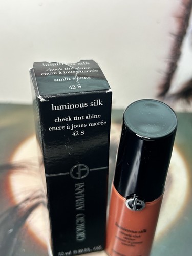Neu im Karton Giorgio Armani ~ 42S SUNLIT SIENNA ~ leuchtende Seidenwangenfarbe 12 ml - Bild 6 von 9