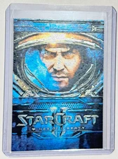 Starcraft 2 Platinum Plated Artist Signed "Wings Of Liberty" Trading Card 1/1