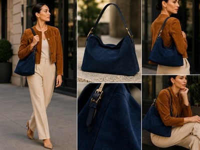 NWT J.Crew Berkeley Shoulder BagColor: Darkest IndigoItem CM93