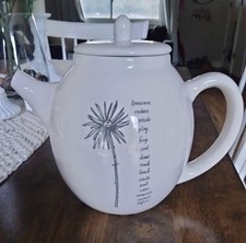 Rae Dunn Inspirational Tea Pot Artisan Collection By Magenta large