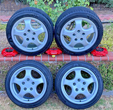 Porsche 911 928 944 964 968 993 Wheels w tires 7.5 & 9 x17 Cup 1 Design
