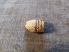 Large 69 Civil War bullet found at Confederate camp Walnut Hill Petersburg VA