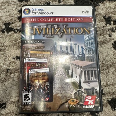 Sid Meier's Civilization IV: The Complete Edition (PC, 2009)