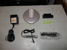 SONY D-NE10 CD WALKMAN Portable CD Player w/ Accessories Tested Japan MG01 1.5