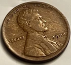 1920 Lincoln Wheat Cent Woody Planchet Improper Alloy Mix BN1581