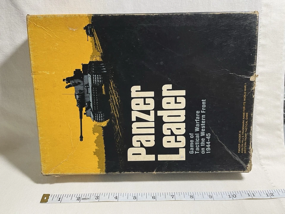 Panzer Leader Game Tactical Warfare Western Front 1944-45 Vintage Avalon Hill - Image 2 of 4