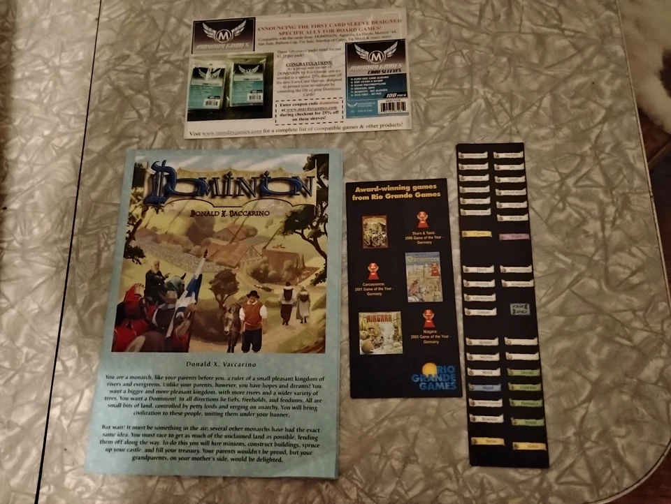 Dominion Board Game  Rio Grande Games complete - Image 4 of 4