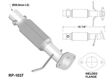 Front Exhaust And Tail Pipes For 2004-2007 Mazda 3 Front Exhaust And Tail Pipes For 2004-2007 Mazda 3