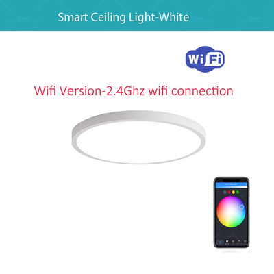 Tuya Wifi/Zigbee Ceiling Light RGBCW Led Ceiling Lamp Livingroom Home Decoration