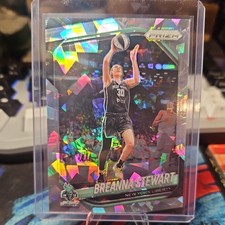 Panini 2025 Prizm WNBA Breanna Stewart Cracked Ice #26 New York Liberty