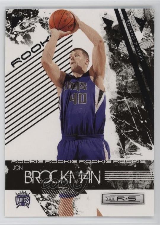 2009-10 Panini Rookies & Stars Rookie Gold /500 Jon Brockman #117 RC 1b03