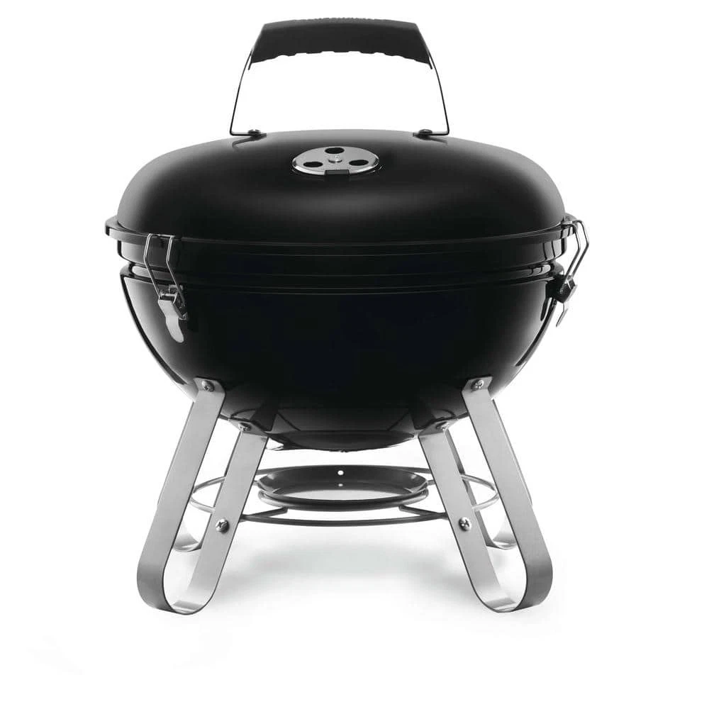 14" Portable Charcoal Kettle Grill - Black, Easy to Carry, Outdoor BBQ
Opens in a new window or tab
