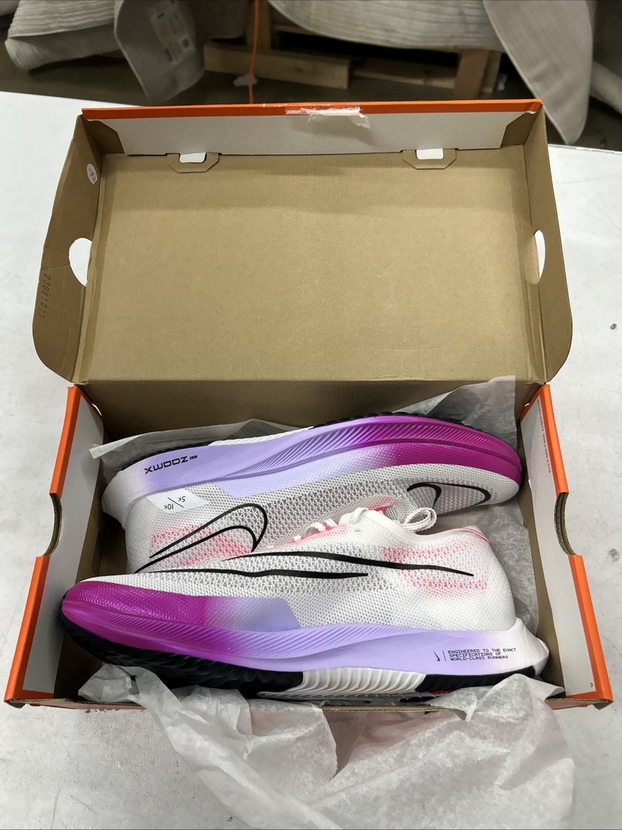 Size 10.5 - Nike ZoomX Streakfly White Vivid Grape for sale  display picture 1
