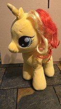 My Little Pony Build A Bear BAB Sunset Shimmer Stuffed Plush (Please Read)