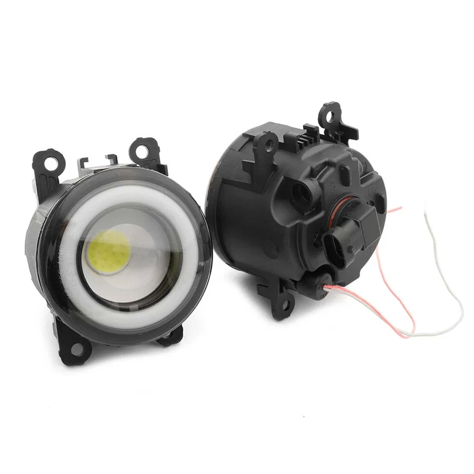 Luz antiniebla LED blanca con anillo de halo DRL para 13-16 Subaru BRZ 15-21 WRX STI Impreza Foto 3 de 4