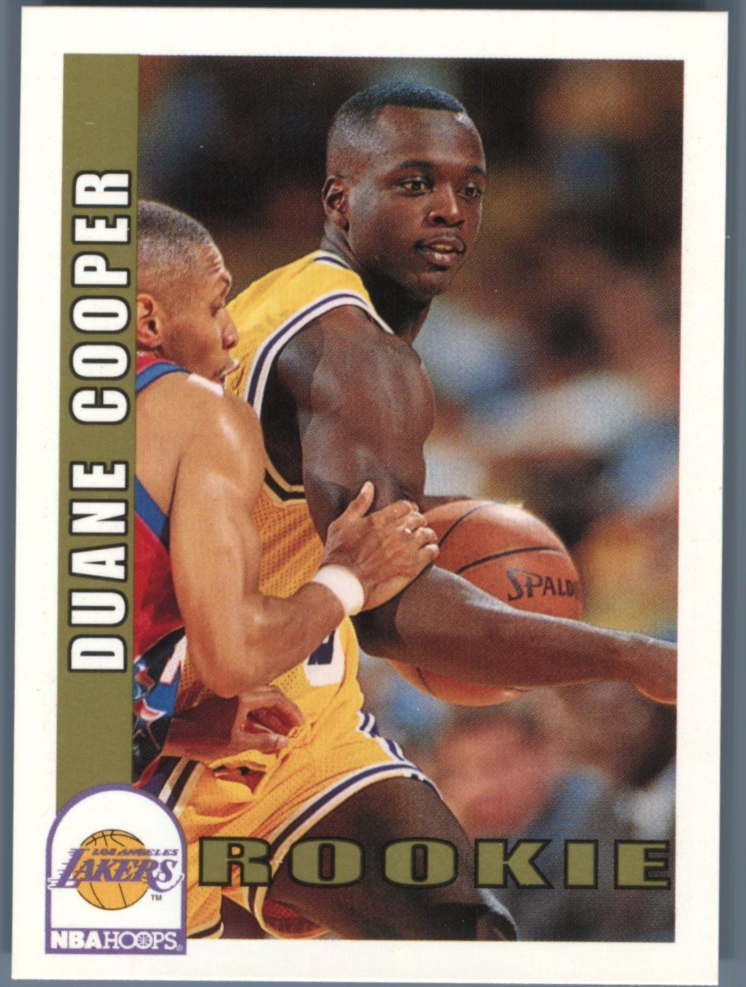 1992-93 Hoops #409 Duane Cooper