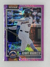 2026 Topps Series 1 - Ronny Mauricio #159 Pink Sand glitter New York Mets