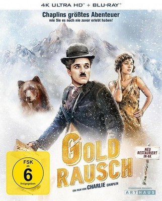 Goldrausch - (Charlie Chaplin) 4K Ultra HD + Blu-ray # UHD+BD-NEU