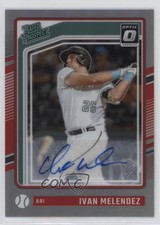 2024 Panini Donruss Optic Rated Prospects Signatures Ivan Melendez Auto 19l7