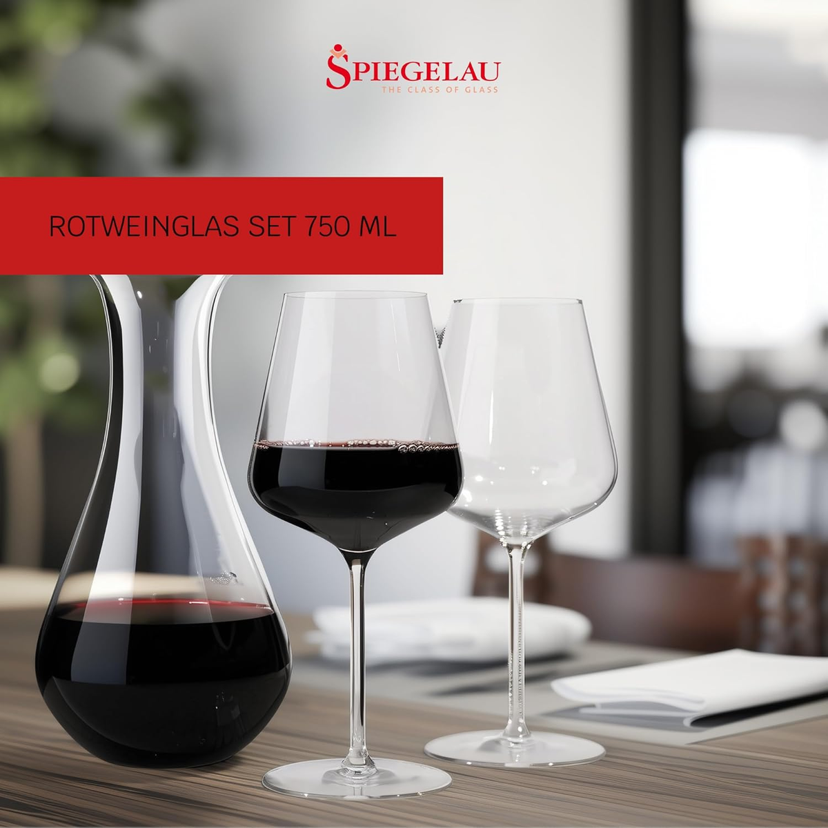 Definition Bordeaux Wine Glasses Set of 2  Large Red Wine Glasses for  Cabernet