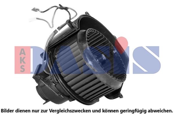 InnenraumgeblÄSe AKS Dasis 158035N FÜR Opel HeizungsgeblÄSe GeblÄSemotor-image
