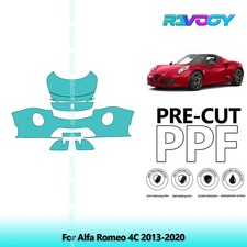 PreCut Paint Protection PPF Kit For Alfa Romeo 4C 2013-2020
