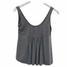 Emporio Armani Sleeveless Tank Top Gray Made in Italy S