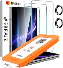 3 Pack Screen Protector for Samsung Galaxy Z Fold 8 Camera Lens Tempered Glass