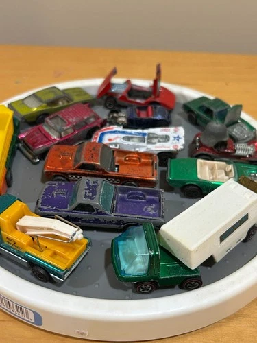 Hot Wheels Redlines - set of 13 includes Moving Van, Tow Truck, Firebird