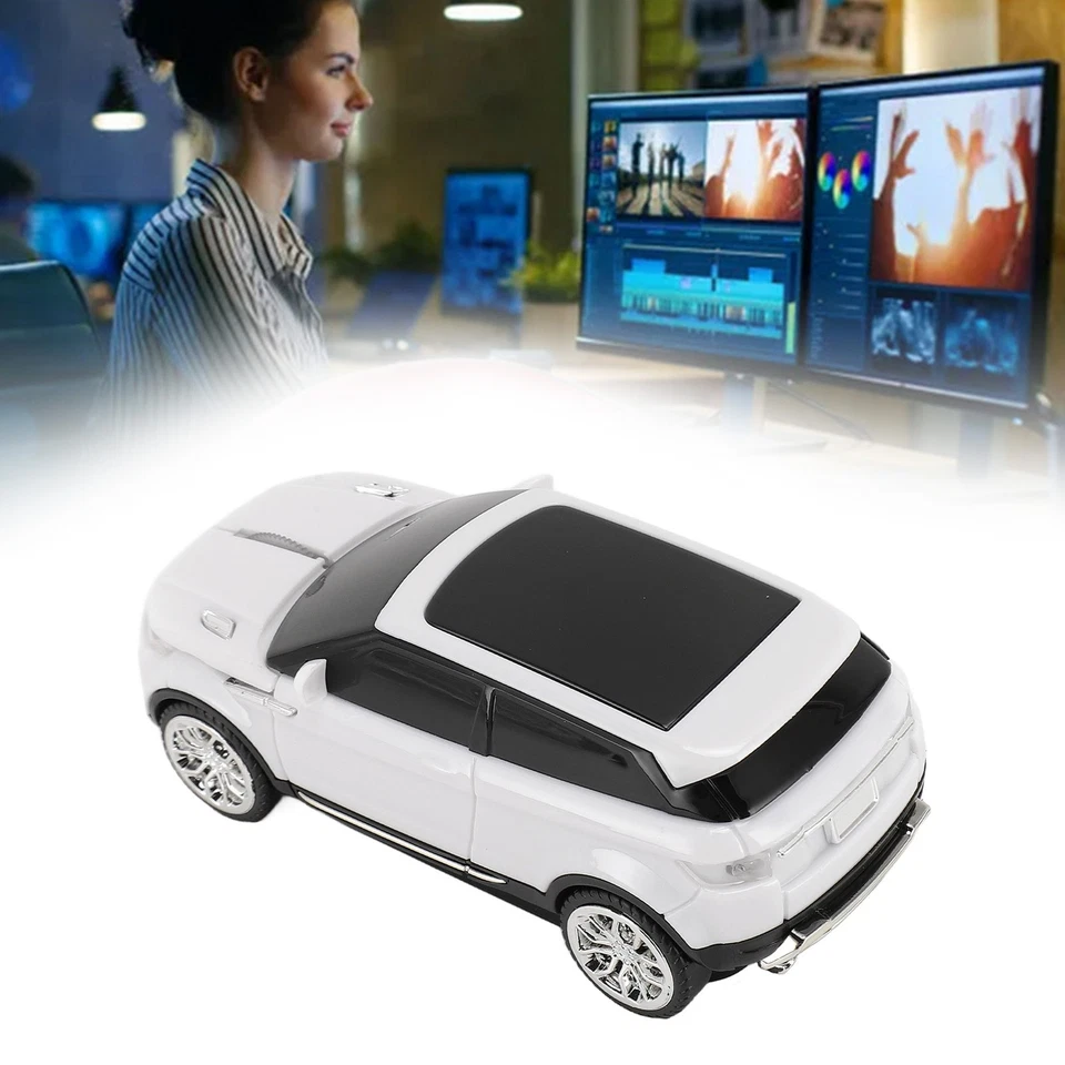 Car Shape Wireless Gaming Mice 2.4GHz 1600 DPI Cool 3D Car Shape Computer Mouse - Image 2 of 4