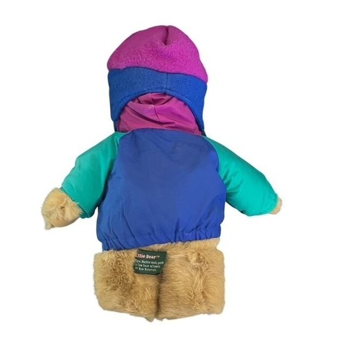 Peluche ours Ellie fève LL vintage - Photo 6/6