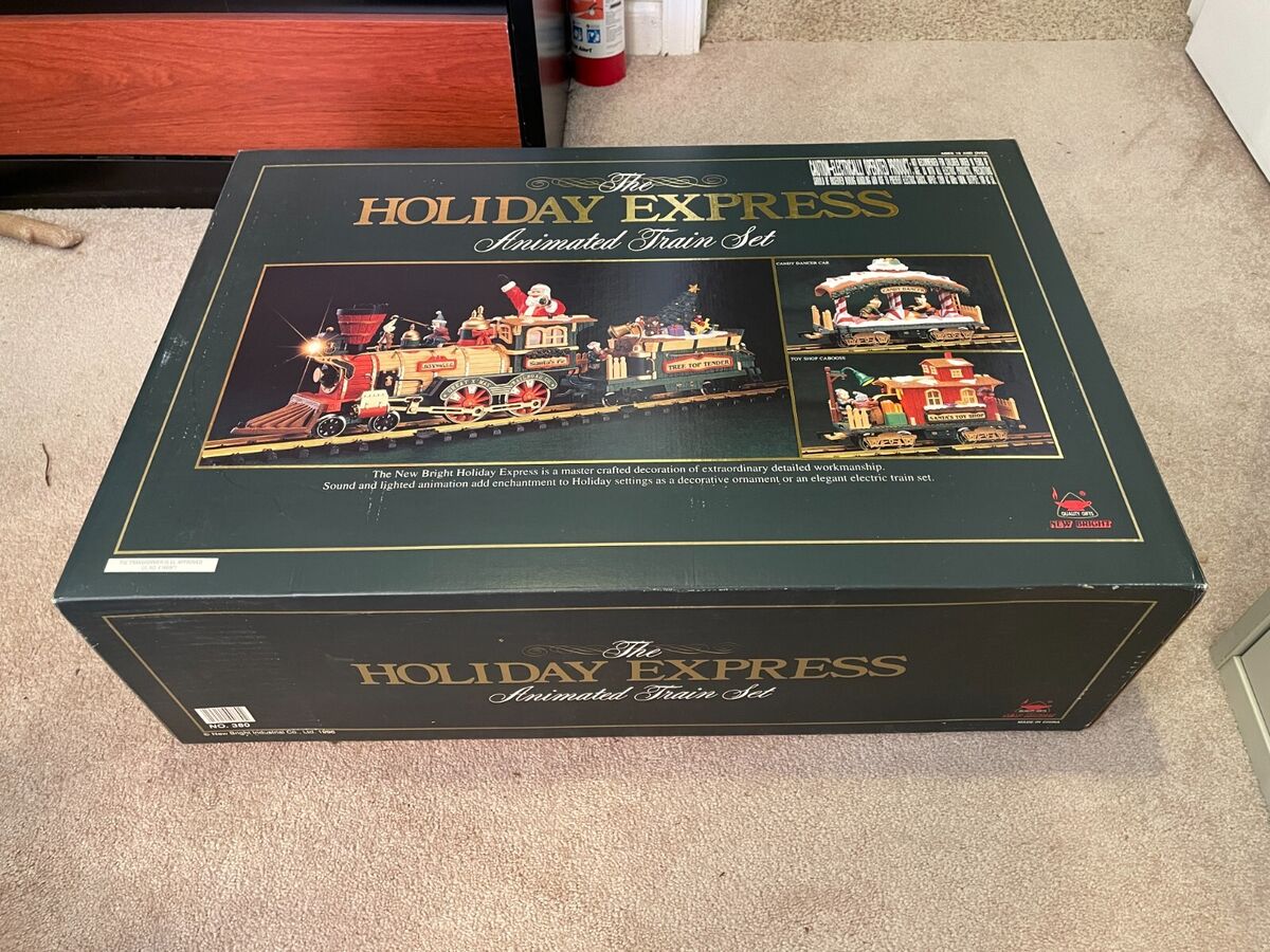 New Bright Industrial Co., Ltd Holiday Express Toy Train Set New Bright Industrial Co., Ltd Holiday Express Toy Train Set