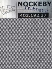 Ikea NOCKEBY Bezug 2er Sofa 403.192.37 Tallmyra schwarz weiss Wechselbezug Neu