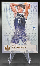 2023-24 Noah Clowney RC #26 Panini Court Kings Works in Progress Rookie | Nets