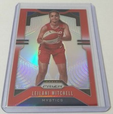 2020 Panini WNBA Prizm LEILANI MITCHELL Red Prizm Refractor #/275 Mystics