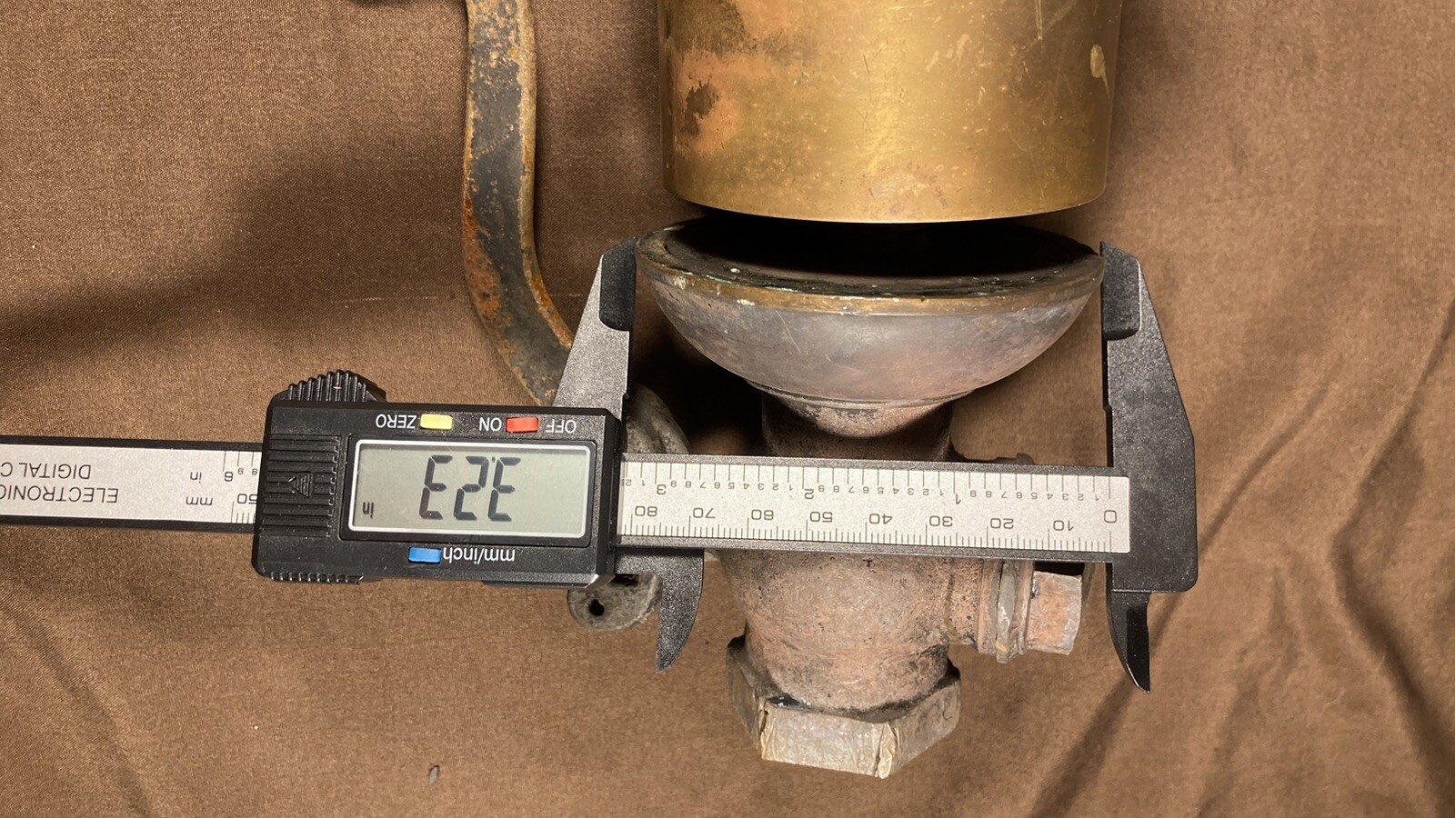 Antique Brass Bronze Train / Marine / Tractor Steam Engine Steam