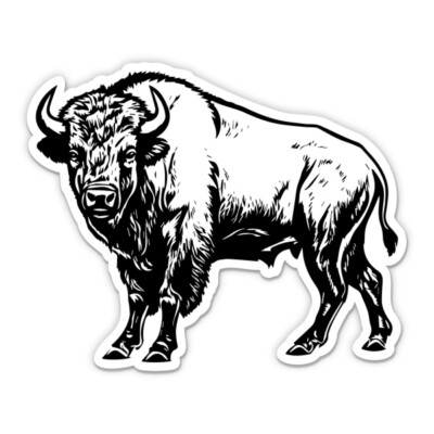 Buffalo Rv Sticker Buffalo Vinyl Sticker - SELECT SIZE | eBay