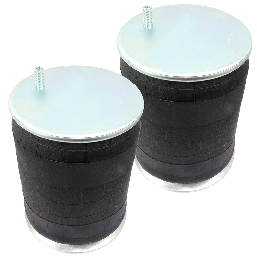 2Pcs Air Ride Suspension Spring Bag W01-358-9580 For Airtech Hendrickson Trailer  
