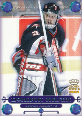 2000-01 Crown Royale JEWELS OF THE CROWN #6 DOMINIK HASEK - Buffalo Sabres